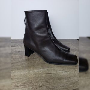 Stuart Weitzman ankle boots with block heel